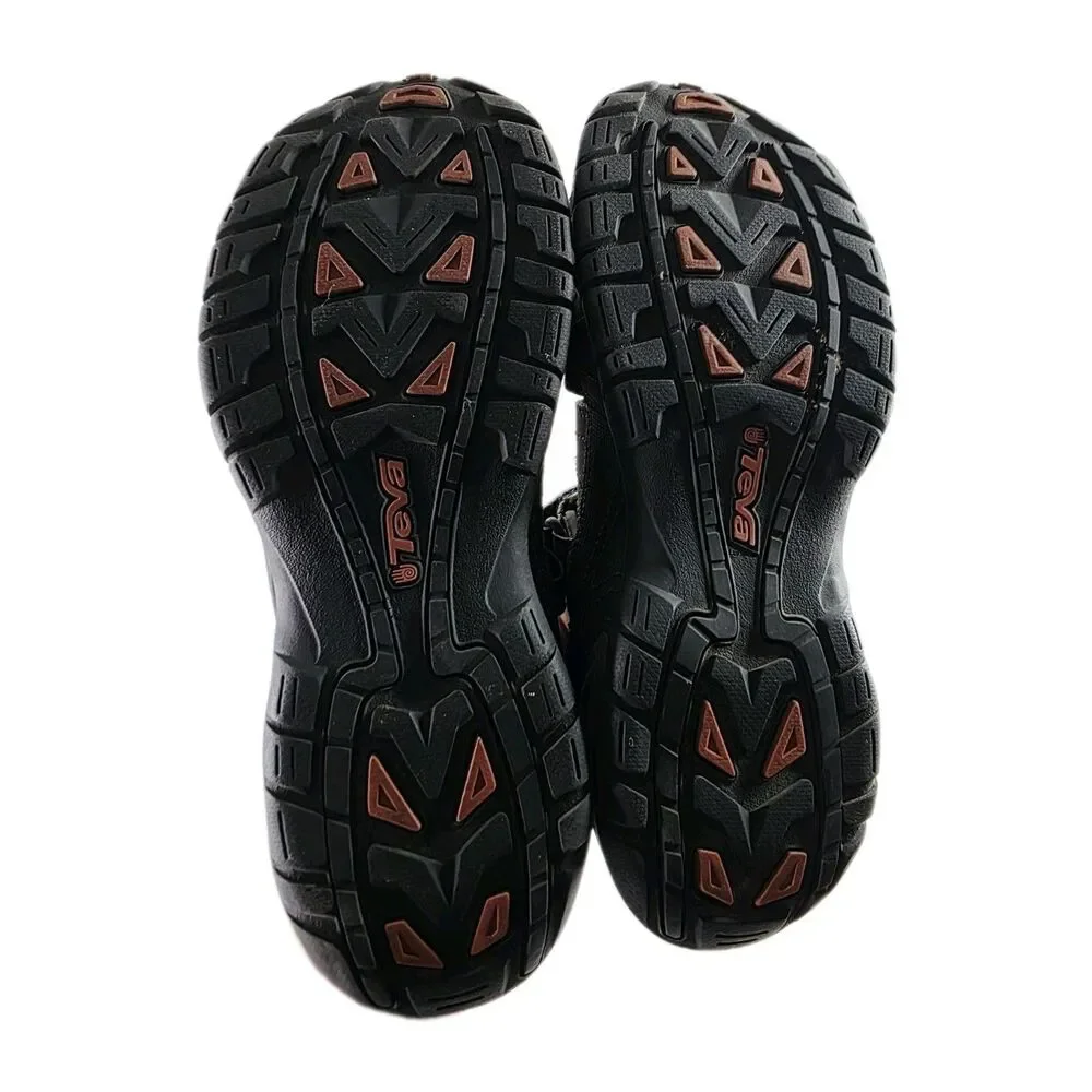 TEVA Men Shoe Dozer 4154 Brown Hiking Fishing Closed Toe Sandals Size 8